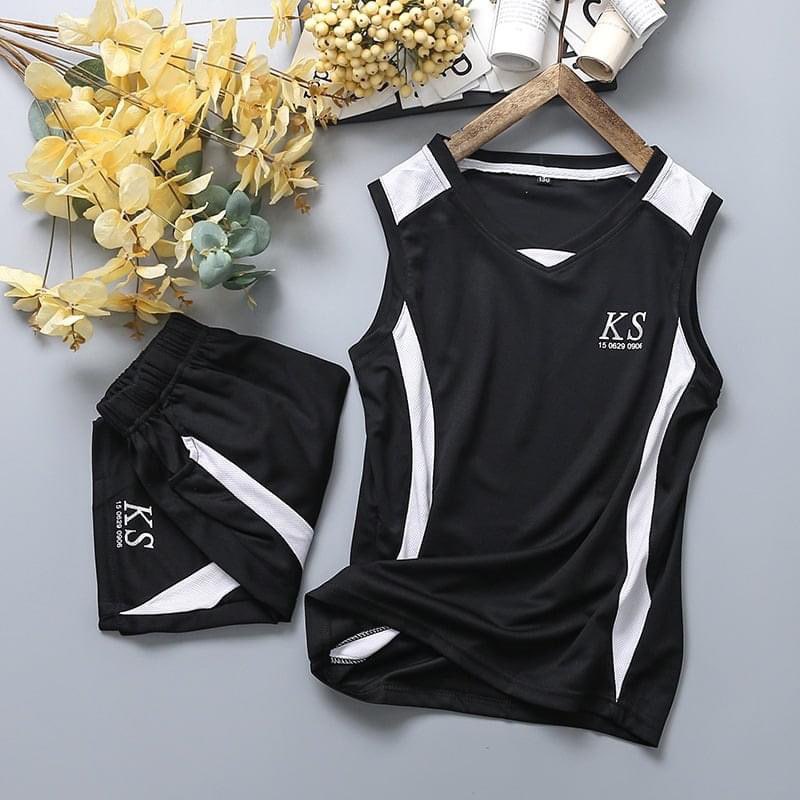 Xả Hàng Quần áo bóng rổ trẻ em, đồ thể thao cho bé Siêu cưng Vải cotton cao cấp mặc khoẻ khoắn , năng động 15-18kg