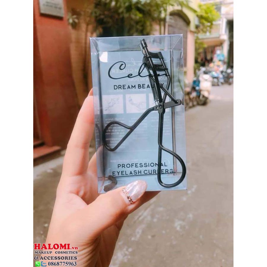 Kẹp Bấm Mi Celin Chính Hãng Đệm Bằng Silicon Bấm Cực Thích TRANCI