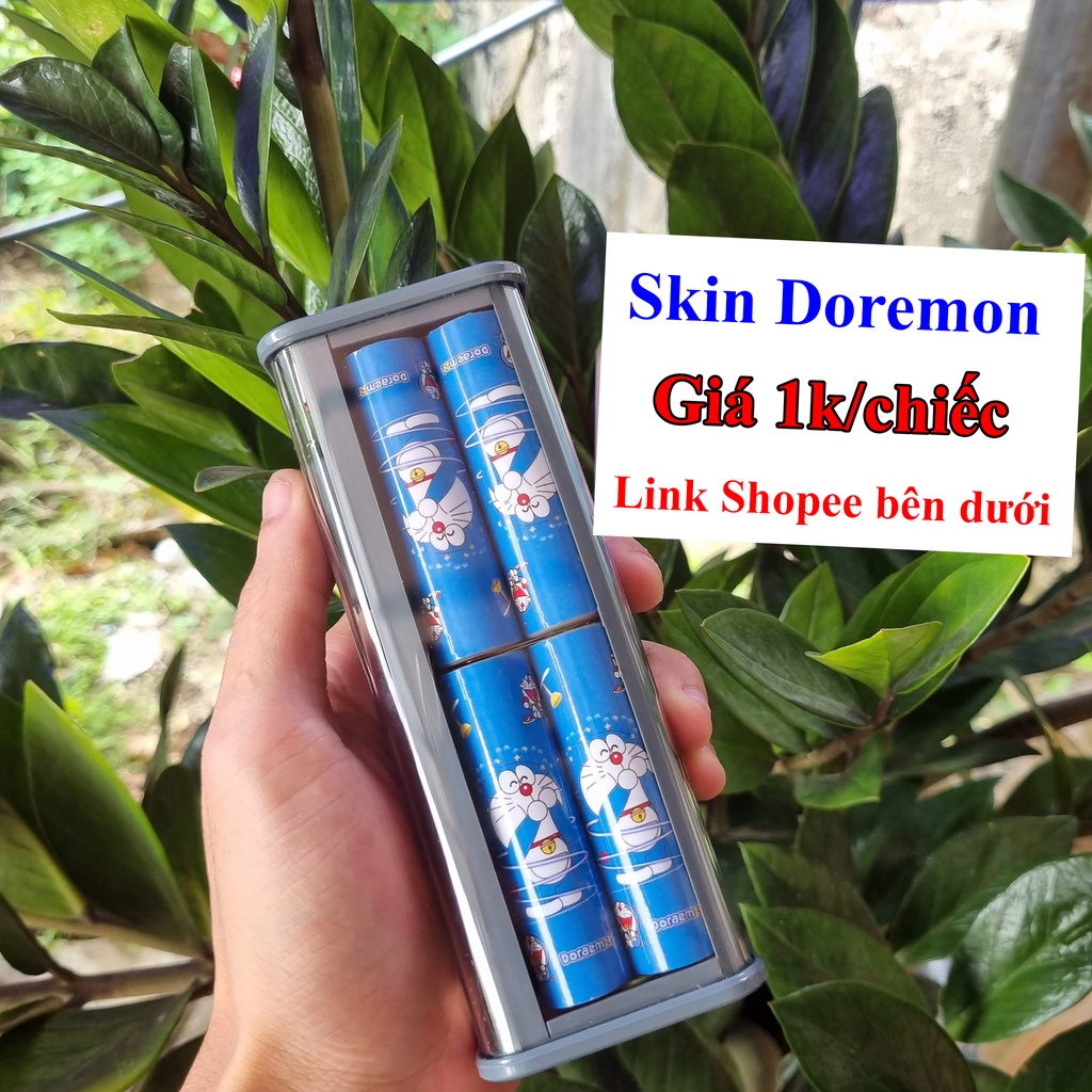 Miếng Dán Bảo Vệ Pin 18650 - Skin Pin 18650 - Vỏ Bọc Pin 18650