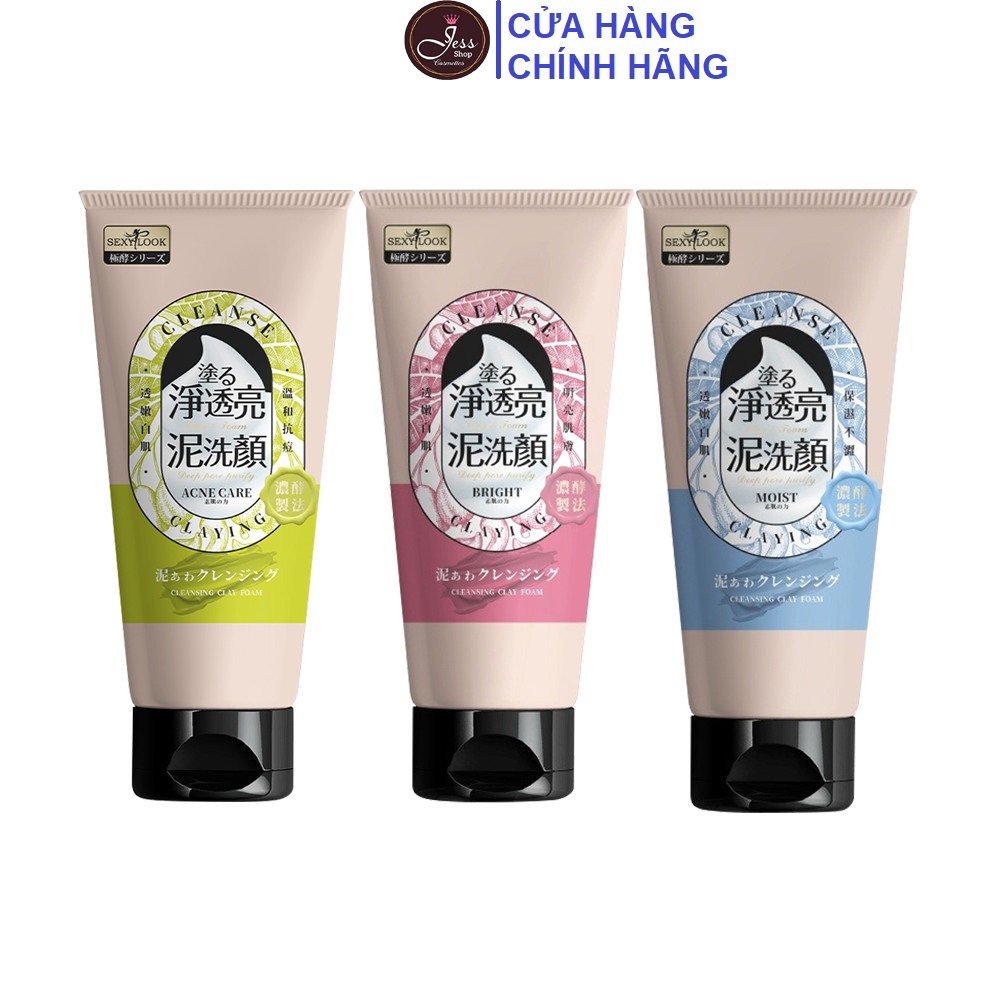 Sữa Rửa Mặt Bùn Sexylook Cleansing Clay Foam 150g