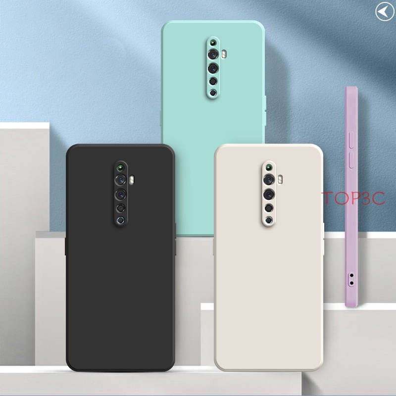 Ốp Điện Thoại Màu Trơn Cho Oppo Reno 2 / Reno 2F / 4 / 5 / A94 A93 YT
