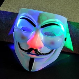 Mặt nạ hacker, mặt nạ hacker có đèn - mặt nạ cao cấp
