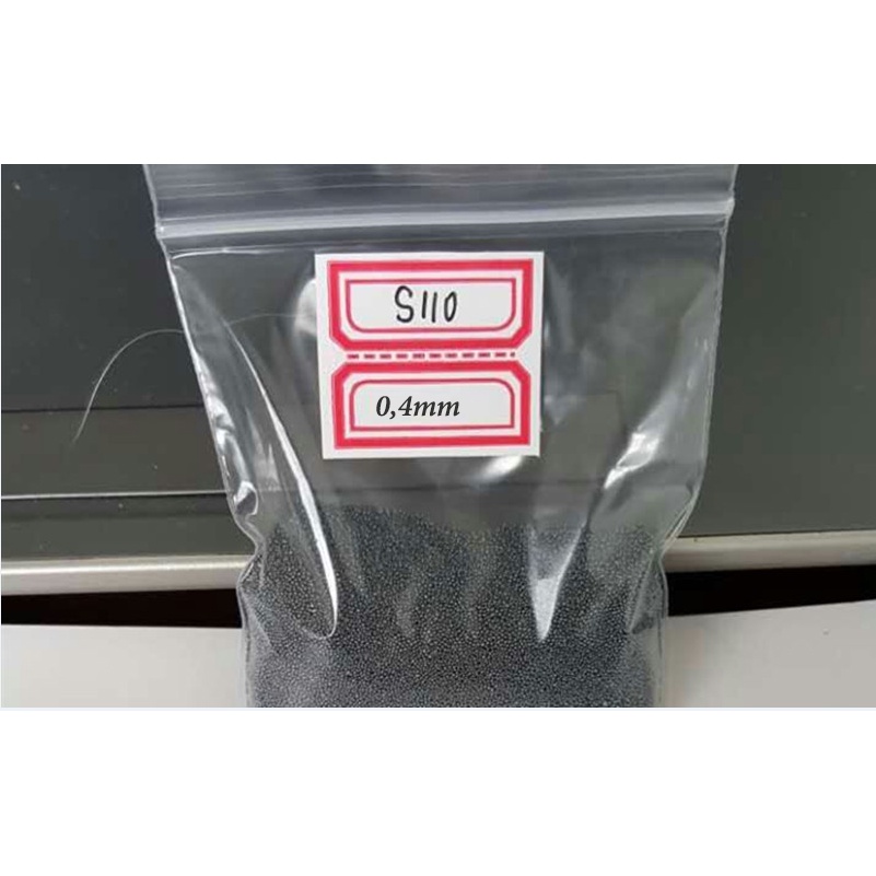 Hạt bi thép S110 - Hạt thép tròn 0.4mm*1kg