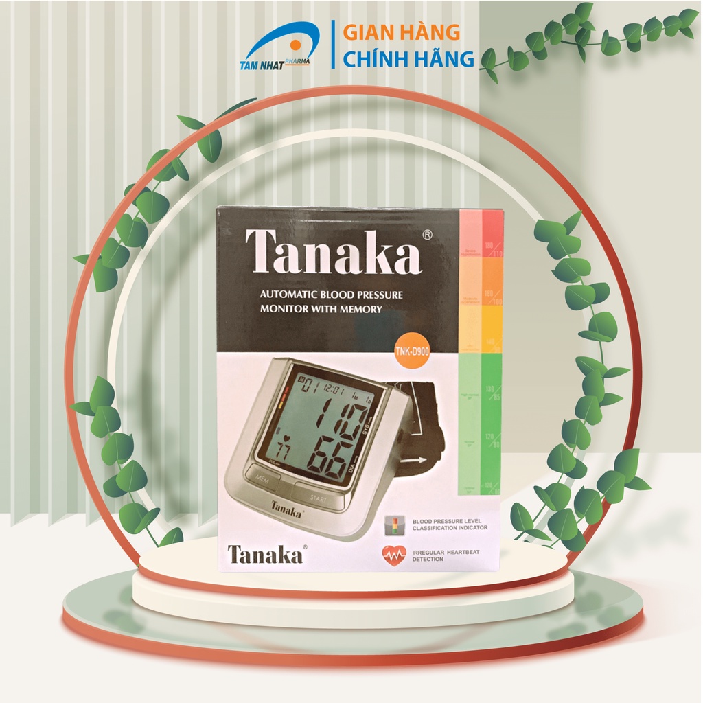 MÁY ĐO HUYẾT ÁP BẮP TAY TANAKA TNK D900 - BẢO HÀNH 1 NĂM [HÀNG NHẬP KHẨU NHẬT BẢN]