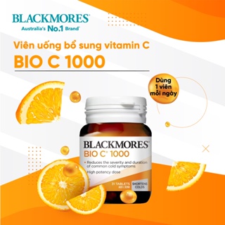 Bổ sung vitamin C Blackmores Bio C 1000mg tăng cường sức đề kháng