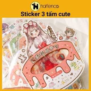 Sticker cute,hình dán dễ thương