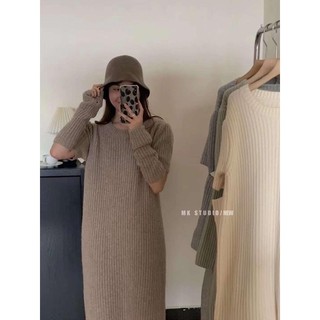 Váy len tay rời 2 màu