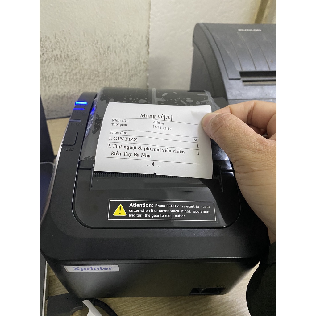 MÁY IN BẾP, MÁY IN BÁO CHẾ BIẾN Xprinter K200L