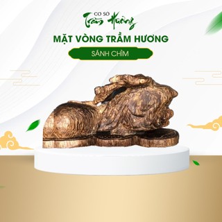 Tượng trầm hương sánh chìm tự nhiên để xe hơi, bàn làm việc