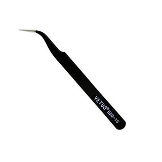 Nhíp Kẹp Linh Kiện Điện Tử Vetus ESD-15 Chân Cong Cao Cấp