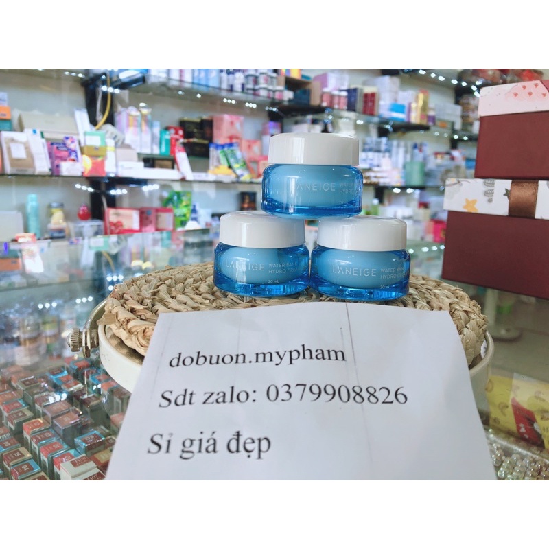 Gel Dưỡng Ẩm Cho Da Dầu, Da Hỗn Hợp Laneige Water Bank Gel Cream - 20ml Moisture Cream Dưỡng Ẩm Cho Da khôLaneige Water