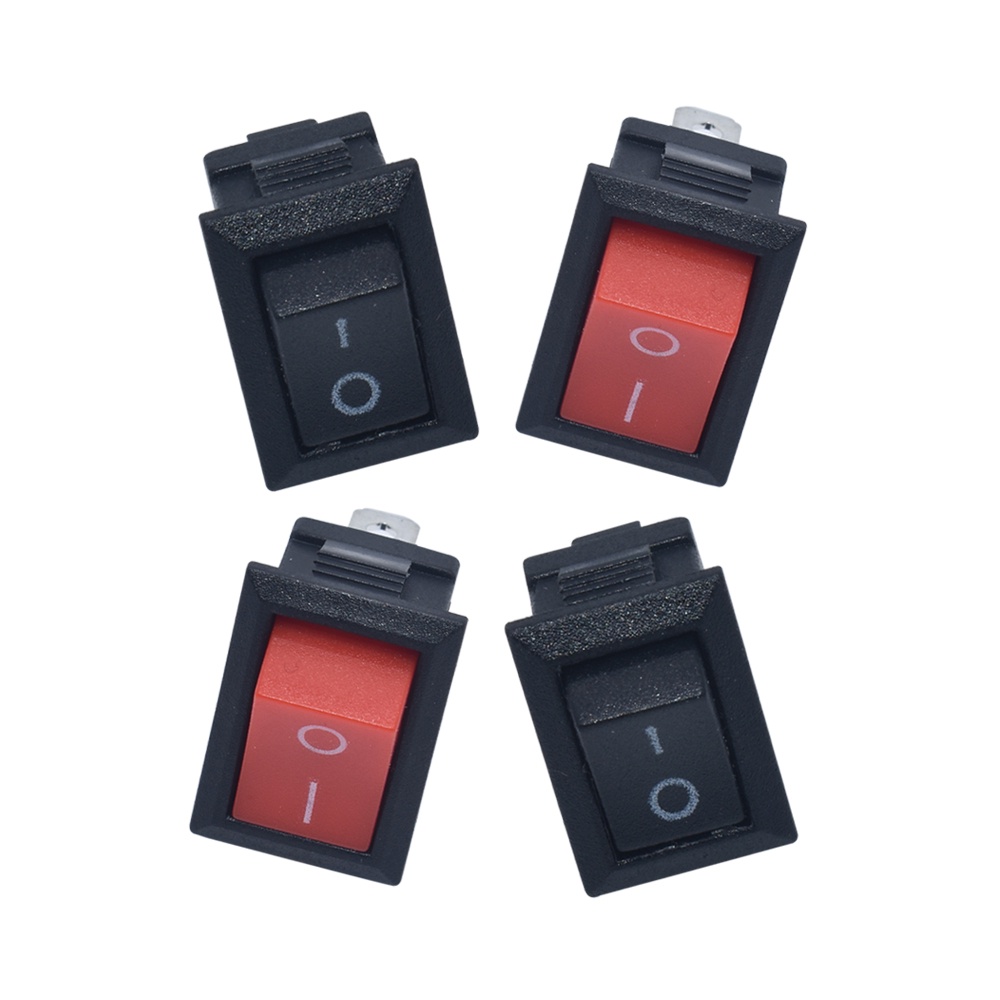 Set 5 Công Tắc Bật / Tắt KCD1 6A-10A 250V KCD1-101 2Pin 10 * 15 21 * 15MM