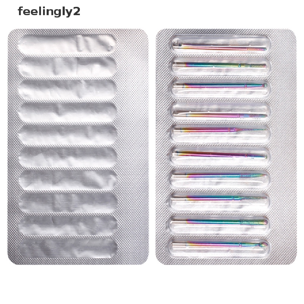 Bộ 10 Đầu Mài Móng Tay Nghệ Thuật Bằng Cacbua Thiết Kế Tiện Lợi Dễ Dùng