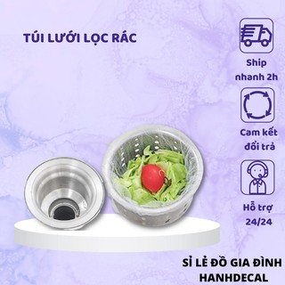 Bịch 100 Túi Lưới Lọc Rác Cho Bồn Rửa Bát