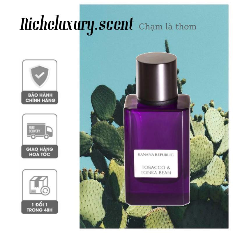 🅽🅸🅲🅷🅴 - Nước hoa Banana Republic Tobacco & Tonka Bean EDP (5ml/10ml/20ml)