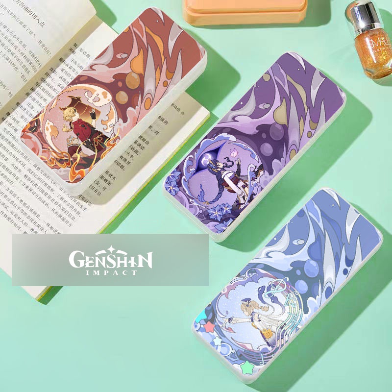 Hộp Đựng Mắt Kính Màu Nước Cho Genshin Iqaden shogun kazuha hutao xiao