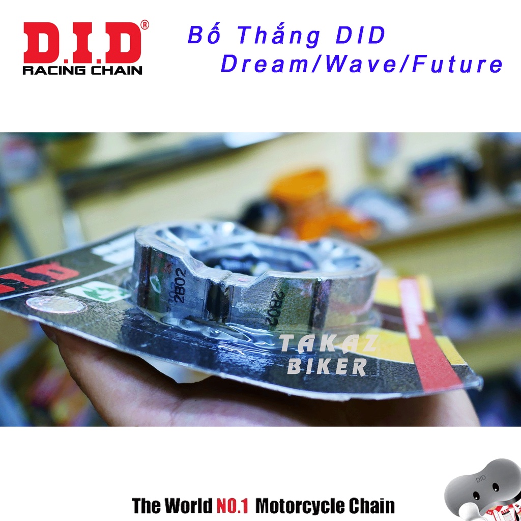Bố đùm DID dùng cho xe Dream - Wave - Future 1 - Future 125 - RS100-110