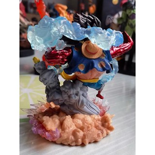 Mô hình Luffy gear 4 chibi nhân vật One Piece