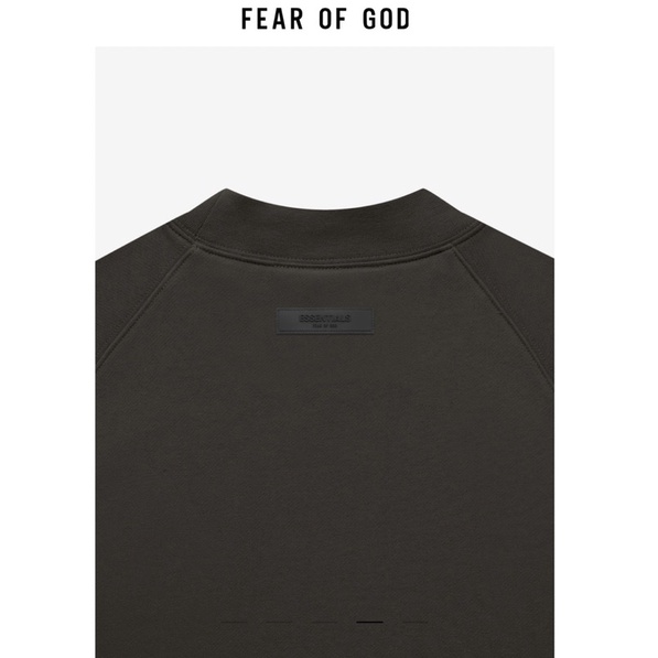 ÁO SWEATER ESSENTIALS FOG OFFBLACK SS22 AUTHENTIC, CHẤT COTTON x NỈ BÔNG SIÊU ẤM, CHỐNG NHĂN