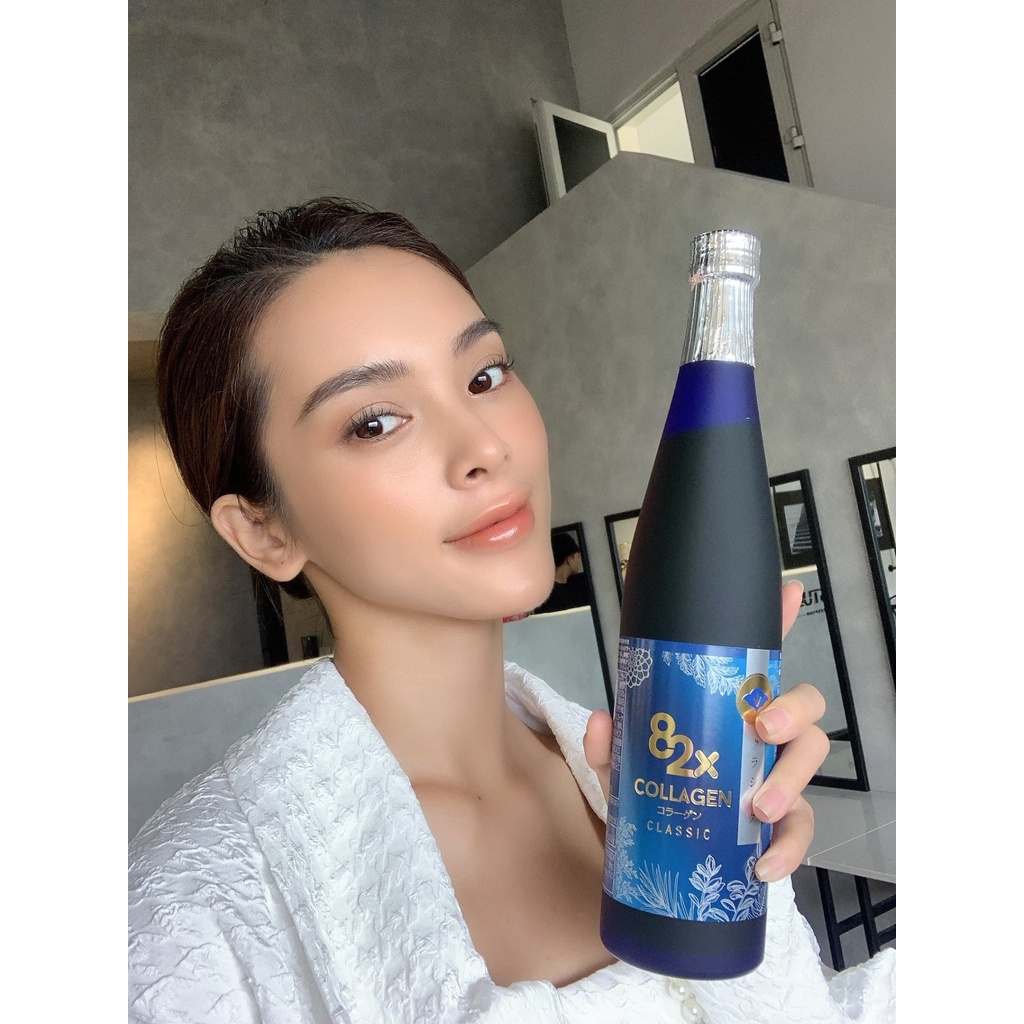 82X Collagen Classic Liệu Trình 2 Chai Da Cắng Bóng Sáng Mịn Dạng Nước 120.000mg Collagen Peptide Từ Da Cá Ngừ Đại Dương