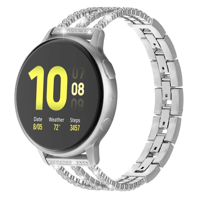 Dây Đeo Đồng Hồ Sang Trọng Cho Samsung Galaxy Watch 5 4 Classic 42mm 46mm / Watch3 41mm 45mm / Moto 360