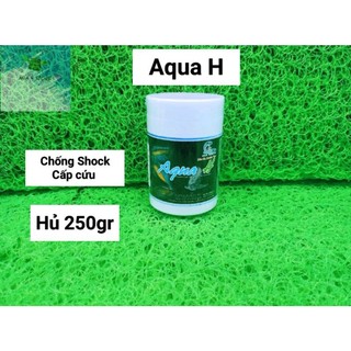 Aqua h chống shock & cấp cứu cho cá rồng - hủ 250gram.