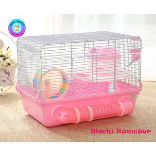 Lồng hamster đại có ống nối. Lồng xì trum đại ống nối cho hamster