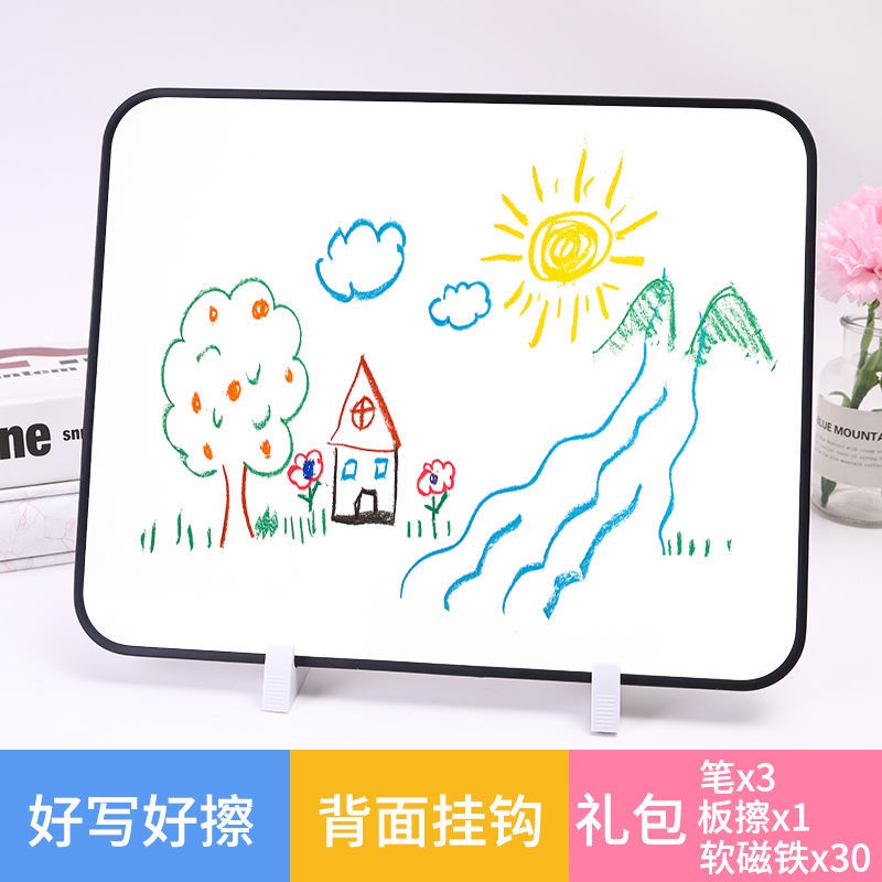 Bảng Trắng Vẽ Graffiti Có Thể Xóa Được Dạng Treo Nhỏ Gọn Dành Cho Trẻ Em