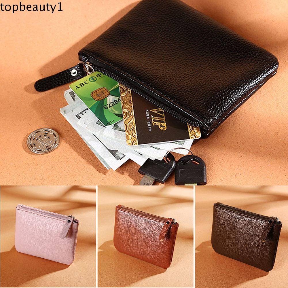 Ví Da PU Thiết Kế Đơn Giản 1 Ngăn Đựng Thẻ Tiện Dụng