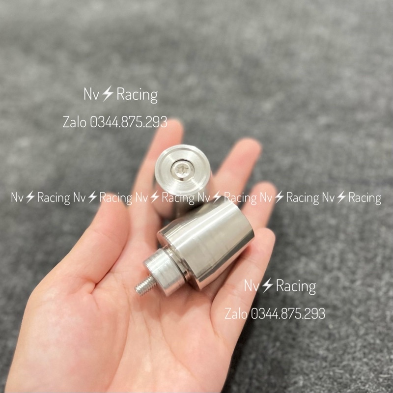 Gù tay lái inox 304 kiểu SH V6 lắp được nhiều dòng xe