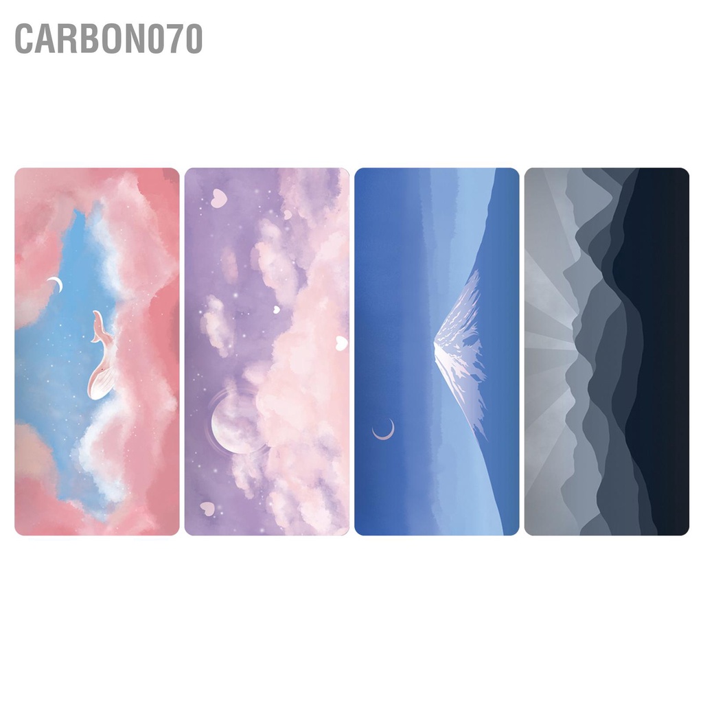 [Hàng HOT] Lót chuột cỡ lớn 800x300x3mm Hoạt hình phong cảnh - Miếng lót bàn phím full bàn【Carbon070】