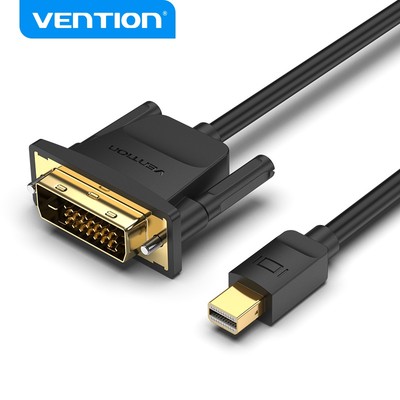 Vention Cáp DVI Mini DP Sang DVI 24 + 1 Male 1080p @ 60Hz HD Cho TV Laptop Máy Tính