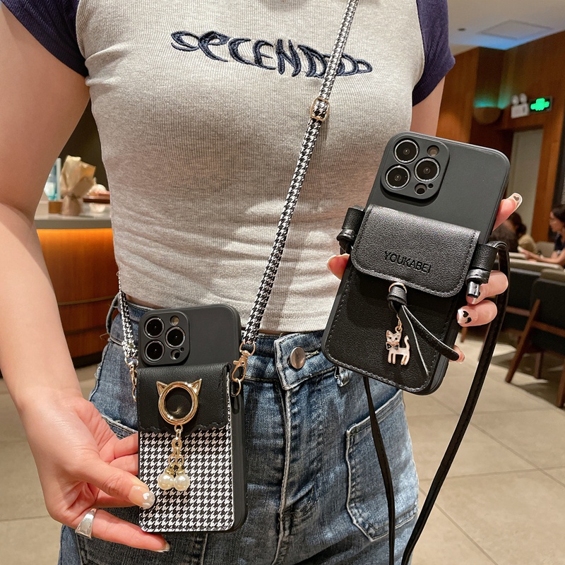 Ốp Điện Thoại Dẻo Kèm Ví Cho Xiaomi Mi 11 12 Lite 11T 10T 12T Redmi 10C 9T 9A Note 11 8 9 10 5G 11S 10S 9S Pro