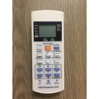 Điều khiển điều hoà máy lạnh Panasonic bé