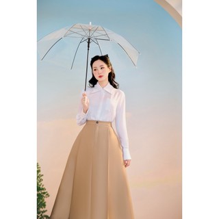 Chân váy be dài BOHEE- CV61