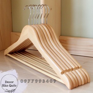 Móc gỗ treo quần áo cao cấp