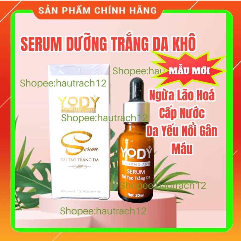 SERUM DA KHÔ Phục Hồi Trắng Da YODY WHITE PHƯƠNG ANH