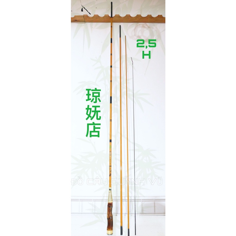 Cần câu cá trúc tương 2.5h+3h chuyên diếc