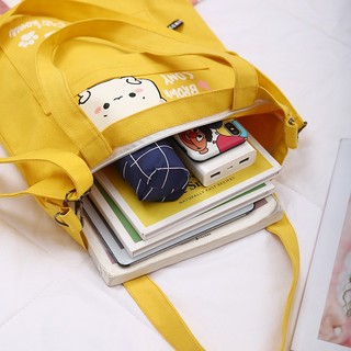 Túi Tote Đeo 2 Kiểu- Gấu Cony Brown