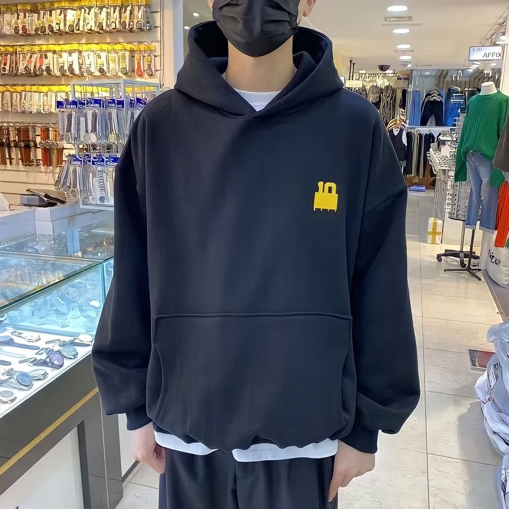 Áo Hoodie Nỉ Unisex Túi Lưng 🦋 Áo Nỉ Nam Nữ Dáng Rộng Họa Tiết 🦋