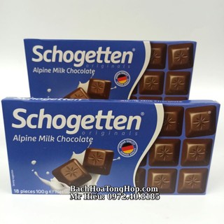 [Hỏa Tốc] Socola thanh Schogetten 100g đủ các vị