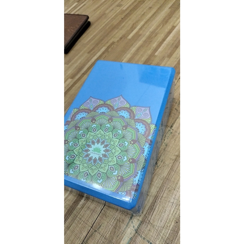 Gạch xốp hoa văn eva 7 màu louis hỗ trợ yoga - Yoga An Viên