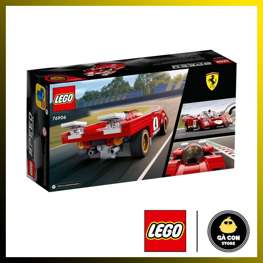 LEGO Speed Champions 76906 Siêu Xe 1970 Ferrari 512 M.