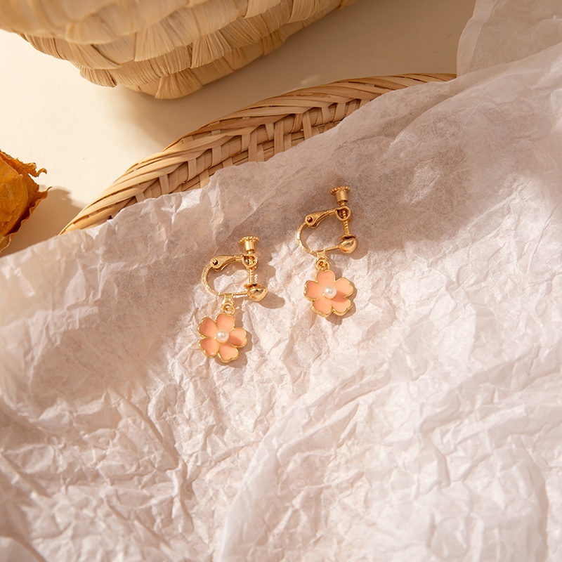 Bông Tai Thời Trang Đính Ngọc Trai Bạc 925