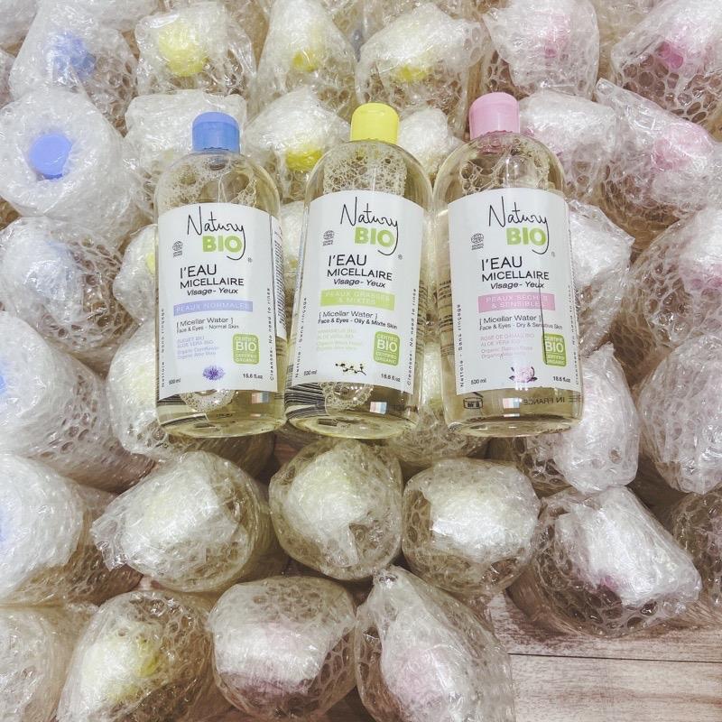 Nước tẩy trang hữu cơ làm sạch sâu Natury Bio 530ml