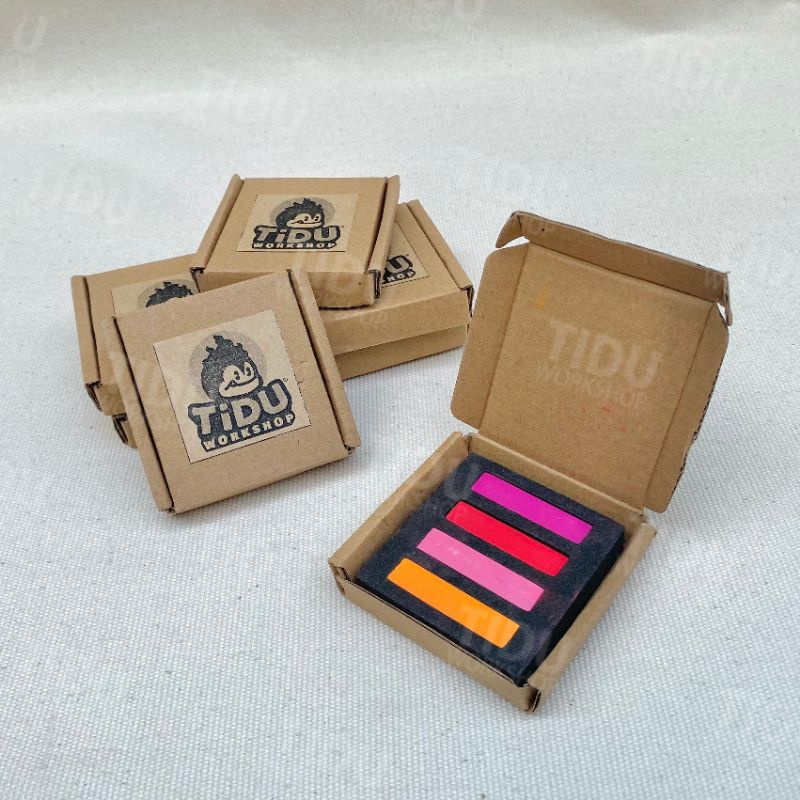 Phấn tiên mini 7×7cm /Trang điểm Chibi/ Tô màu đất sét