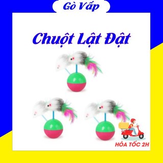 Đồ Chơi Bóng Chuột lật đật Cho Mèo