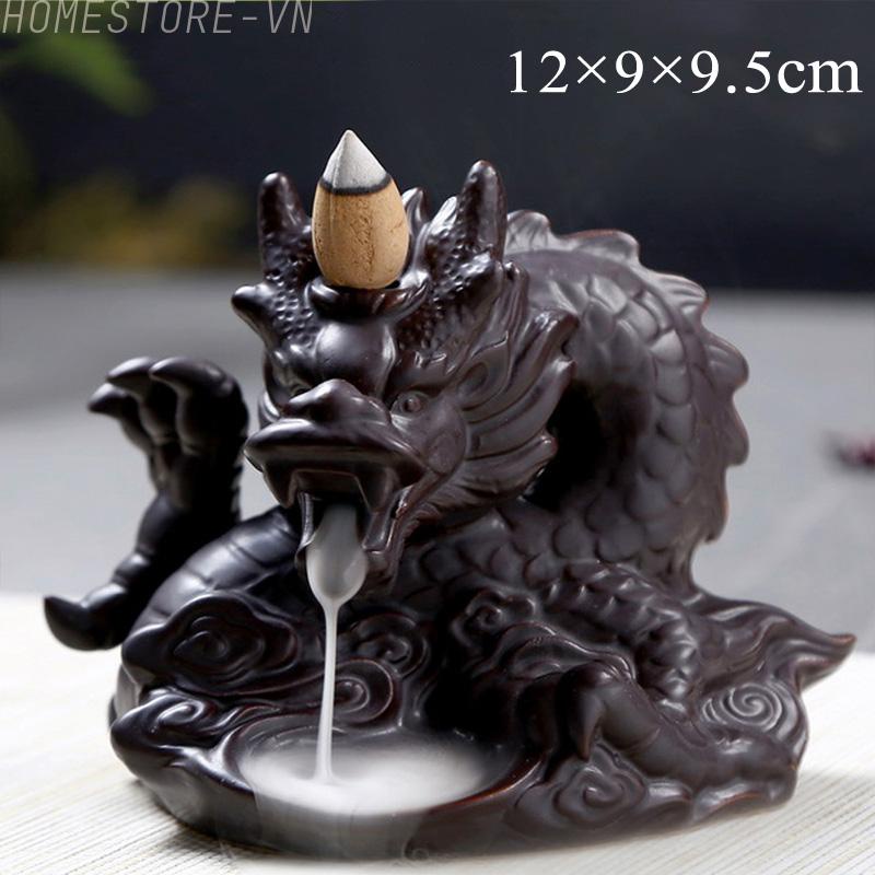 Giá Đỡ Đốt Trầm Hương Hình Thác Nước Chất Liệu Gốm Dùng Để Trang Trí Nhà