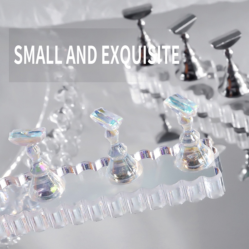 Giá Đỡ Móng Tay Giả Bằng Acrylic Dùng Trưng Bày Tiện Dụng