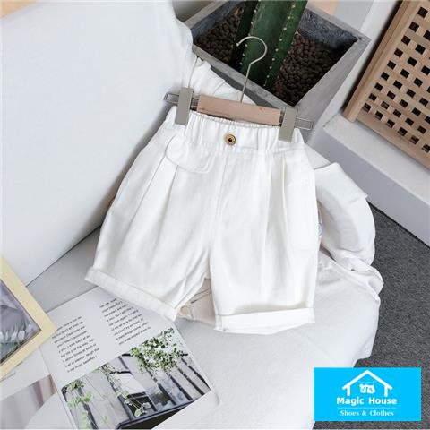 M & H ~  Quần Short Denim Mỏng Phong Cách Mới Năm 2022 Cho Bé Trai